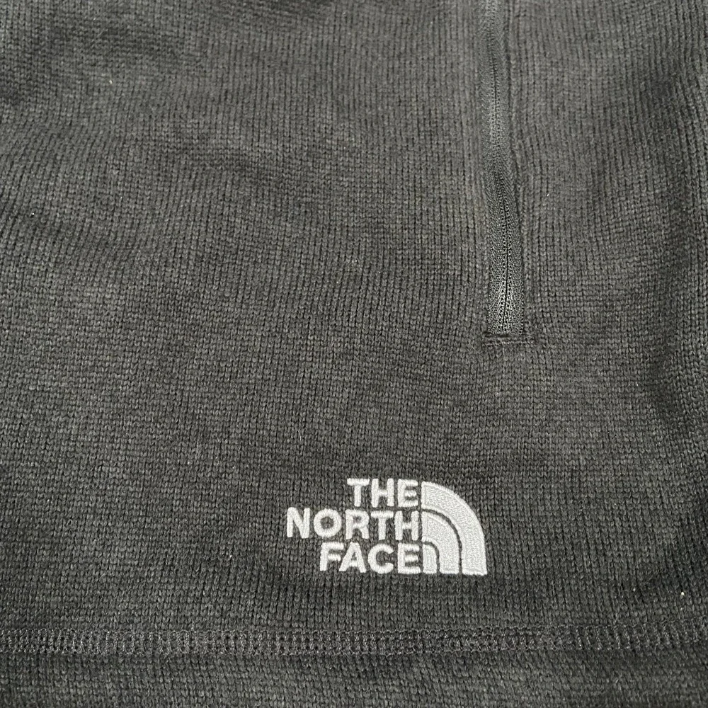 NWT The North Face Men's Black Heather‎ Sweater Vest Full Zip Size L Men